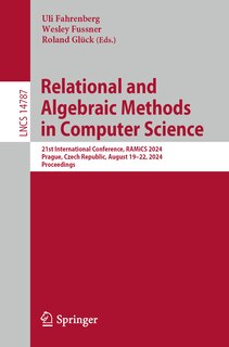 Front cover_Relational and Algebraic Methods in Computer Science