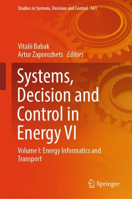 Front cover_Systems, Decision and Control in Energy VI