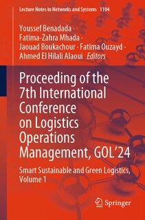 Couverture_Proceeding of the 7th International Conference on Logistics Operations Management, GOL'24