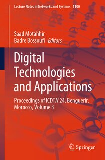 Couverture_Digital Technologies and Applications