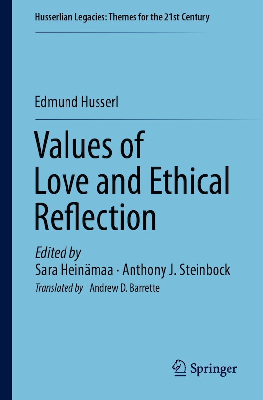 Front cover_Values of Love and Ethical Reflection