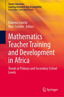 Front cover_Mathematics Teacher Training and Development in Africa