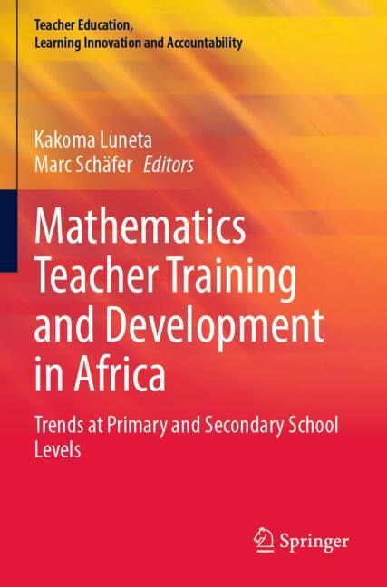 Couverture_Mathematics Teacher Training and Development in Africa