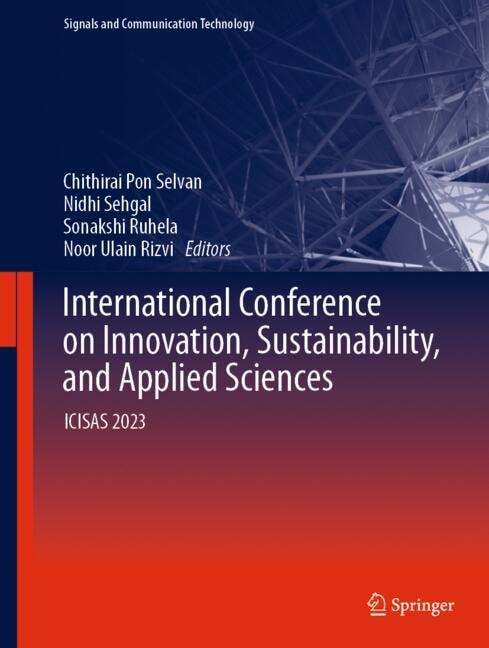 Couverture_International Conference on Innovation, Sustainability, and Applied Sciences
