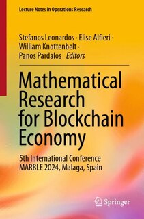 Front cover_Mathematical Research for Blockchain Economy