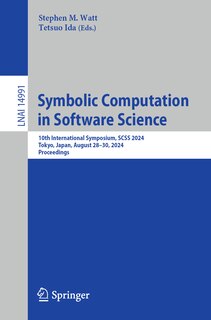 Front cover_Symbolic Computation in Software Science