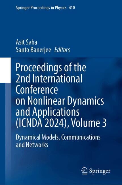 Front cover_Proceedings of the 2nd International Conference on Nonlinear Dynamics and Applications (ICNDA 2024), Volume 3