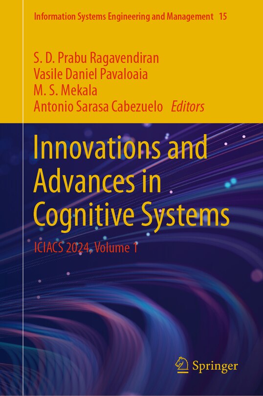 Front cover_Innovations and Advances in Cognitive Systems
