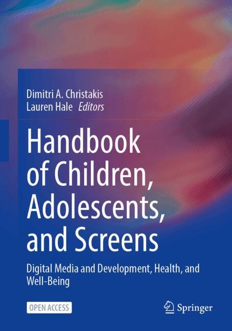 Front cover_Handbook of Children and Screens