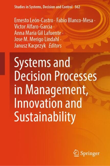 Couverture_Systems and Decision Processes in Management, Innovation and Sustainability