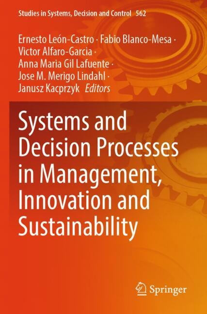 Couverture_Systems and Decision Processes in Management, Innovation and Sustainability