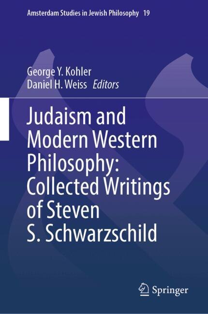 Front cover_Judaism and Modern Western Philosophy