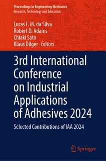 Front cover_3rd International Conference on Industrial Applications of Adhesives 2024