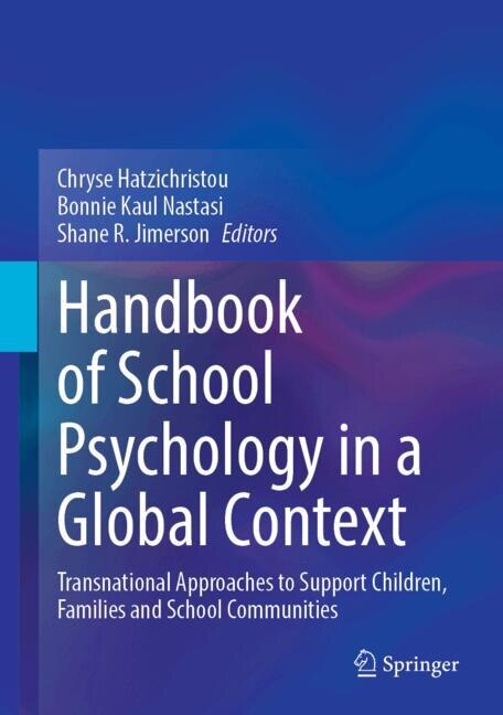Front cover_Handbook of School Psychology in the Global Context