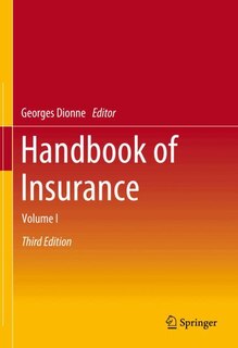 Front cover_Handbook of Insurance
