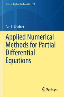 Couverture_Applied Numerical Methods for Partial Differential Equations