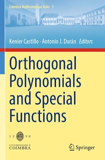 Front cover_Orthogonal Polynomials and Special Functions