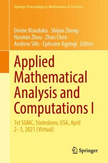 Couverture_Applied Mathematical Analysis and Computations I