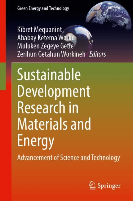 Couverture_Sustainable Development Research in Materials and Energy