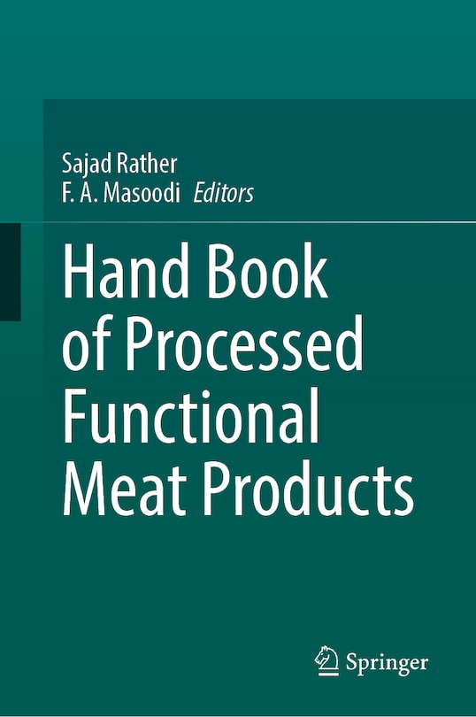Front cover_Hand Book of Processed Functional Meat Products