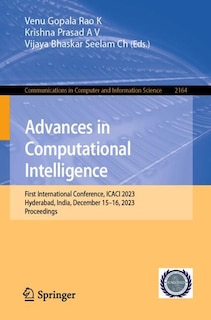 Front cover_Advances in Computational Intelligence