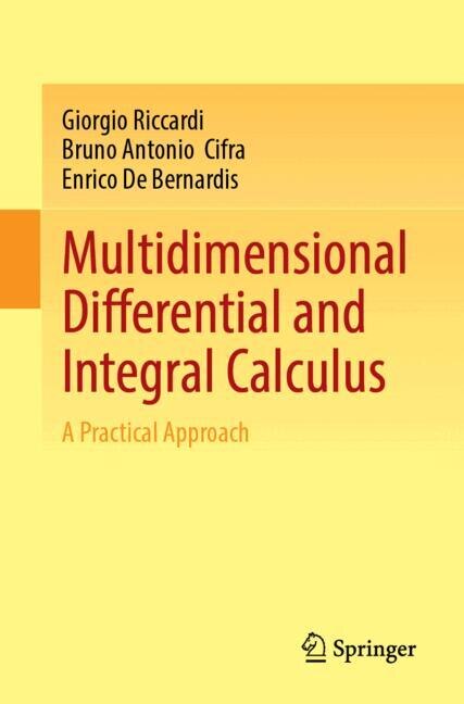 Front cover_Multidimensional Differential and Integral Calculus