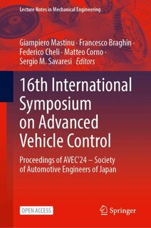 Couverture_16th International Symposium on Advanced Vehicle Control
