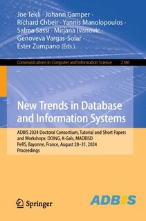 Front cover_New Trends in Database and Information Systems
