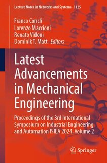 Couverture_Latest Advancements in Mechanical Engineering