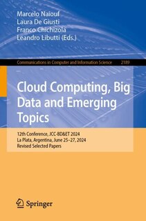Front cover_Cloud Computing, Big Data and Emerging Topics