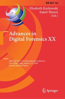 Couverture_Advances in Digital Forensics XX