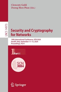 Front cover_Security and Cryptography for Networks