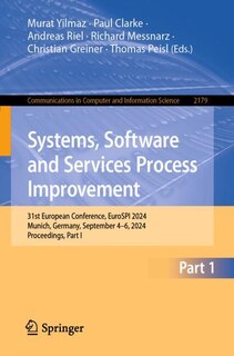 Front cover_Systems, Software and Services Process Improvement