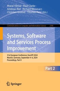Front cover_Systems, Software and Services Process Improvement