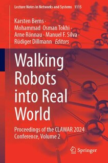 Front cover_Walking Robots into Real World