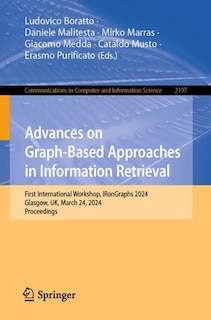 Couverture_Advances on Graph-Based Approaches in Information Retrieval