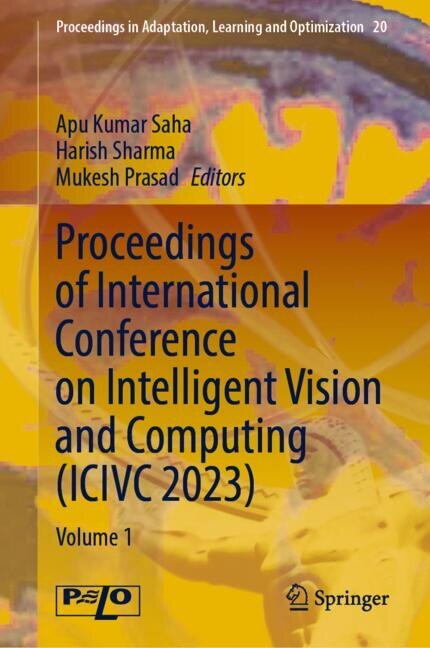 Couverture_Proceedings of International Conference on Intelligent Vision and Computing (ICIVC 2023)