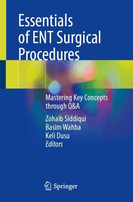 Couverture_Essentials of ENT Surgical Procedures