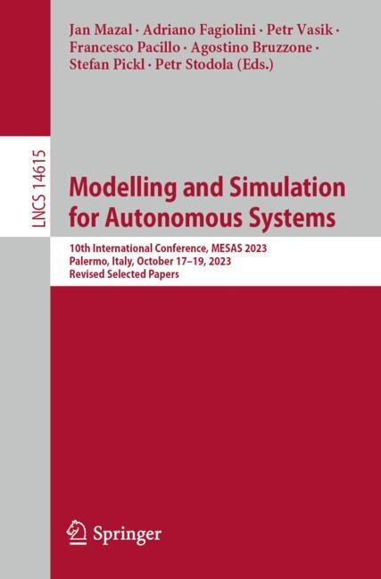 Front cover_Modelling and Simulation for Autonomous Systems