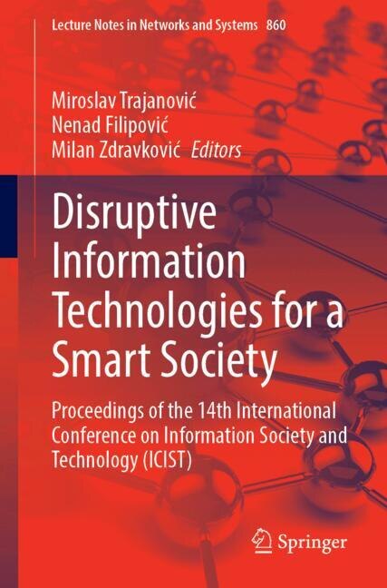 Couverture_Disruptive Information Technologies for a Smart Society