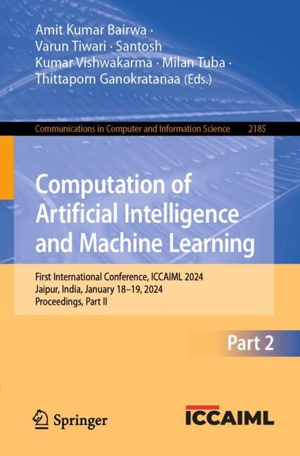 Front cover_Computation of Artificial Intelligence and Machine Learning