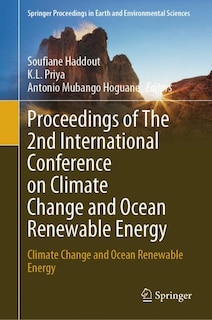 Couverture_Proceedings of The 2nd International Conference on Climate Change and Ocean Renewable Energy