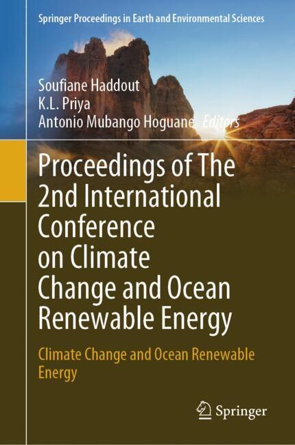 Couverture_Proceedings of The 2nd International Conference on Climate Change and Ocean Renewable Energy