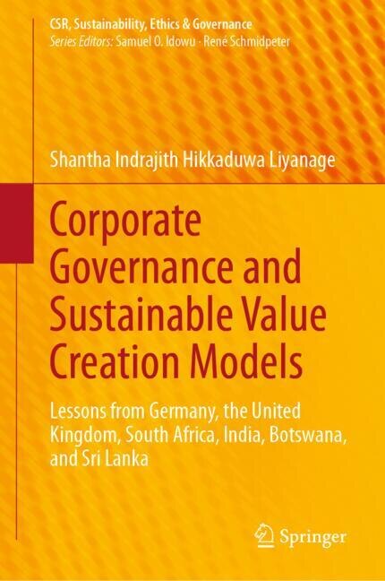 Front cover_Corporate Governance and Sustainable Value Creation Models