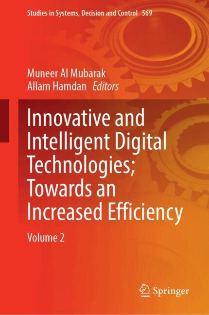 Couverture_Innovative and Intelligent Digital Technologies; Towards an Increased Efficiency