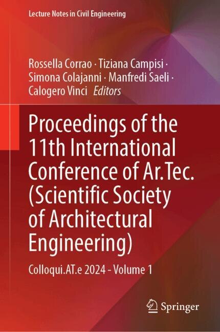 Couverture_Proceedings of the 11th International Conference of Ar.Tec. (Scientific Society of Architectural Engineering)