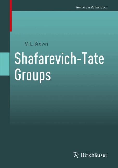 Front cover_Shafarevich-Tate Groups