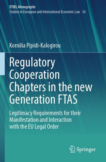 Couverture_Regulatory Cooperation Chapters in the new Generation FTAS