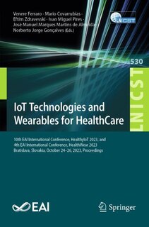 Front cover_IoT Technologies and Wearables for HealthCare