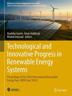 Front cover_Technological and Innovative Progress in Renewable Energy Systems